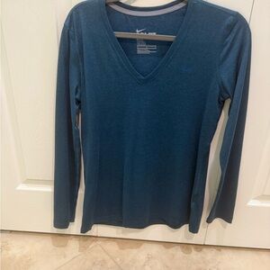 Nike Women's Teal Long Sleeve Tee